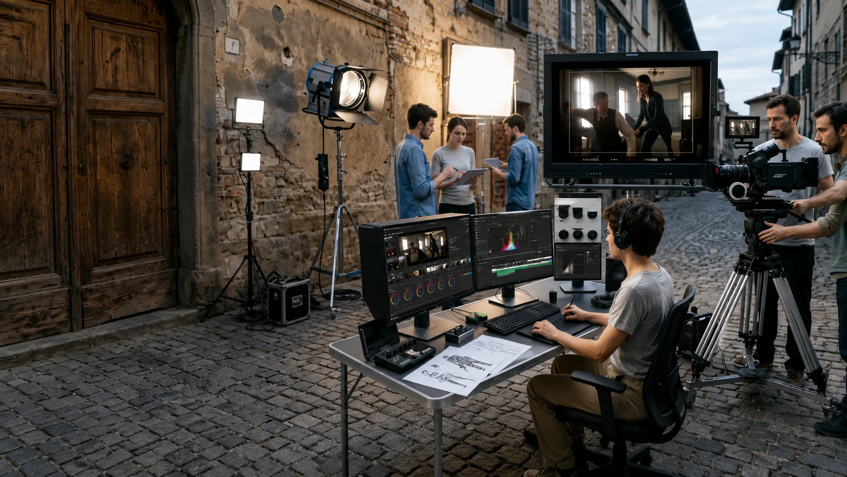 Film Making Studio and Camera Gear